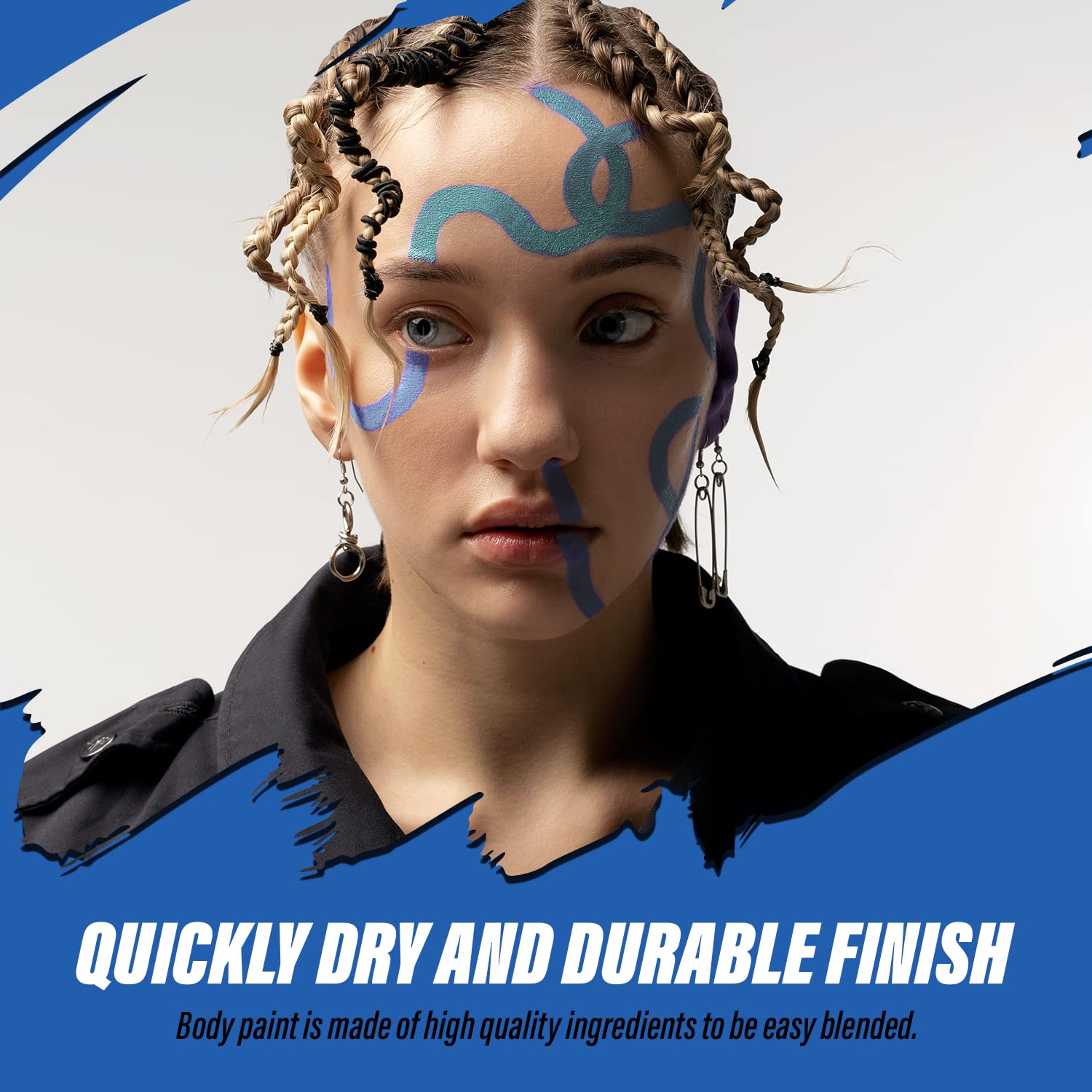 Manic Panic Blue Moon Face & Body Paint - Image 3