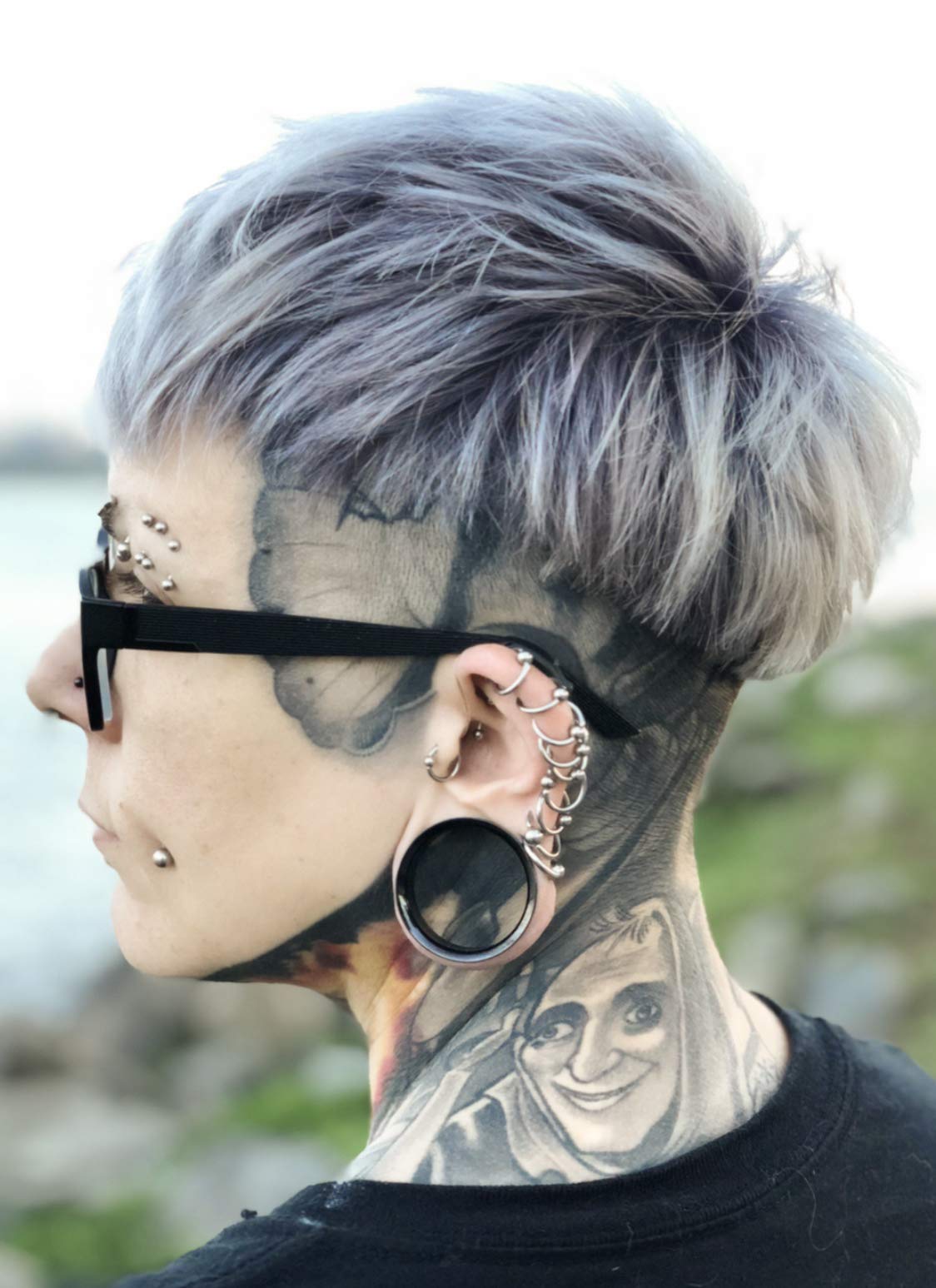 MANIC PANIC Classic Alien Grey Semi Permanent Hair Color - Cool, Medium Slate Grey Hair Dye for Women & Men That Lasts 4-6 Weeks - Vegan, Ammonia & Cruelty-Free - Create & Mix Custom Shades (8oz) - Image 6