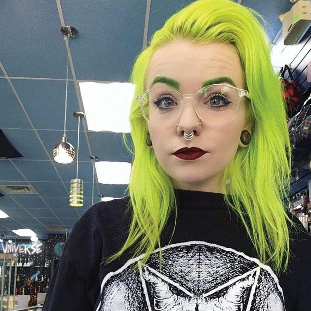 MANIC PANIC Classic Electric Banana Semi Permanent Hair Color - Bright Neon Yellow Hair Dye for Women & Men That Lasts 4-6 Weeks - Vegan, Ammonia & Cruelty-Free - Create & Mix Custom Shades (4oz) - Image 7