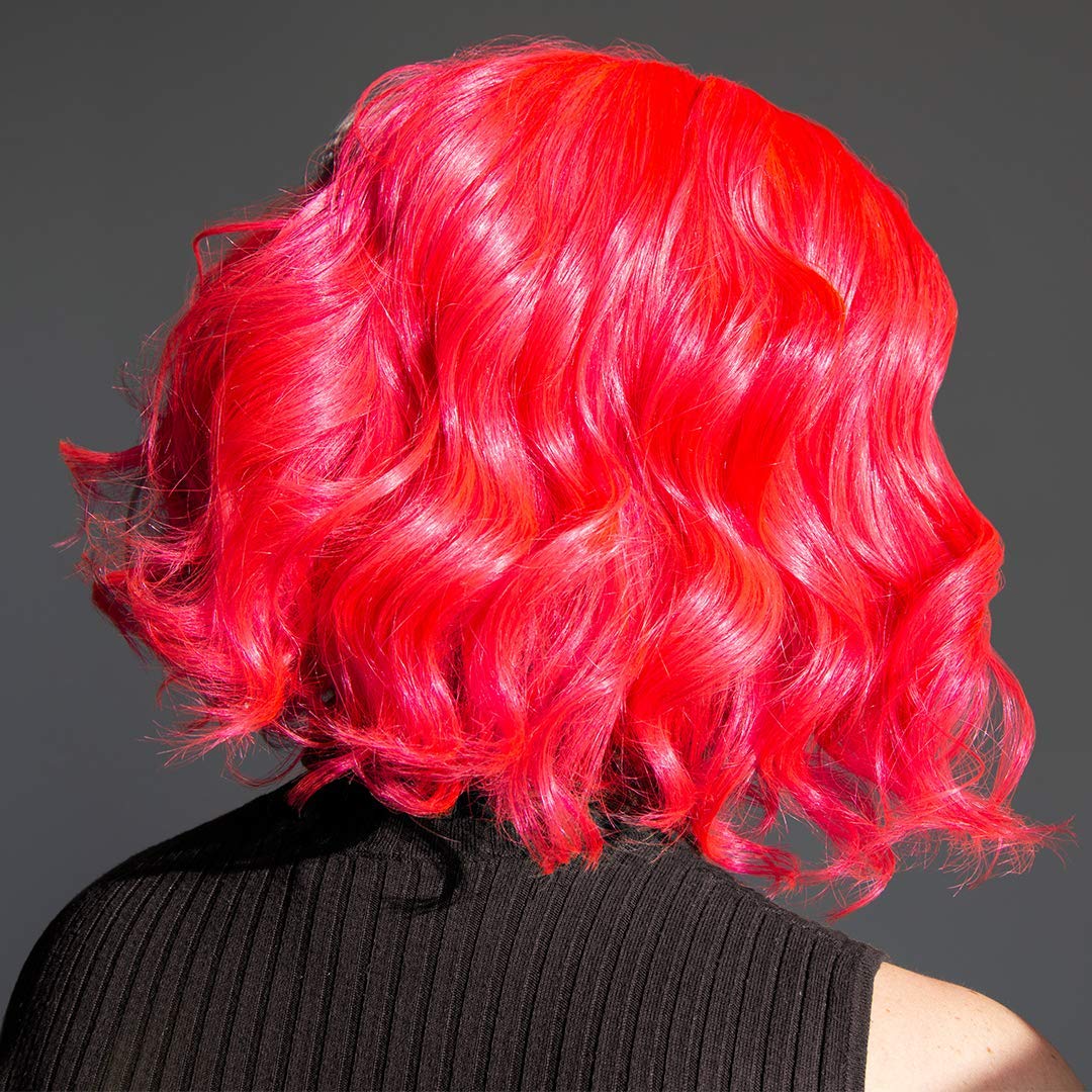 MANIC PANIC Electric Pink Pussycat Hair Dye Bundle with Hair Bleach Kit 40 Volume Developer - Image 4