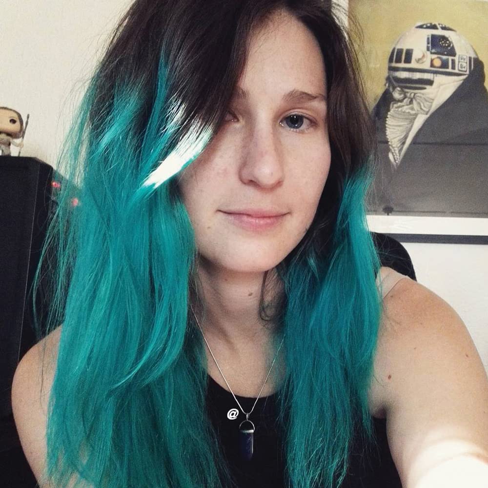 MANIC PANIC Classic Mermaid Semi Permanent Hair Color - Neon Ocean Blue Hair Dye for Women & Men That Lasts 4-6 Weeks - Vegan, Ammonia & Cruelty-Free - Create & Mix Custom Shades (4oz / 2pk) - Image 6