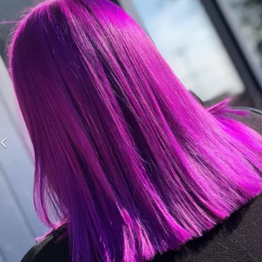 MANIC PANIC Pink Warrior Hair Dye Classic Bundle with Purple Haze Dark Purple Hair Dye - Image 6