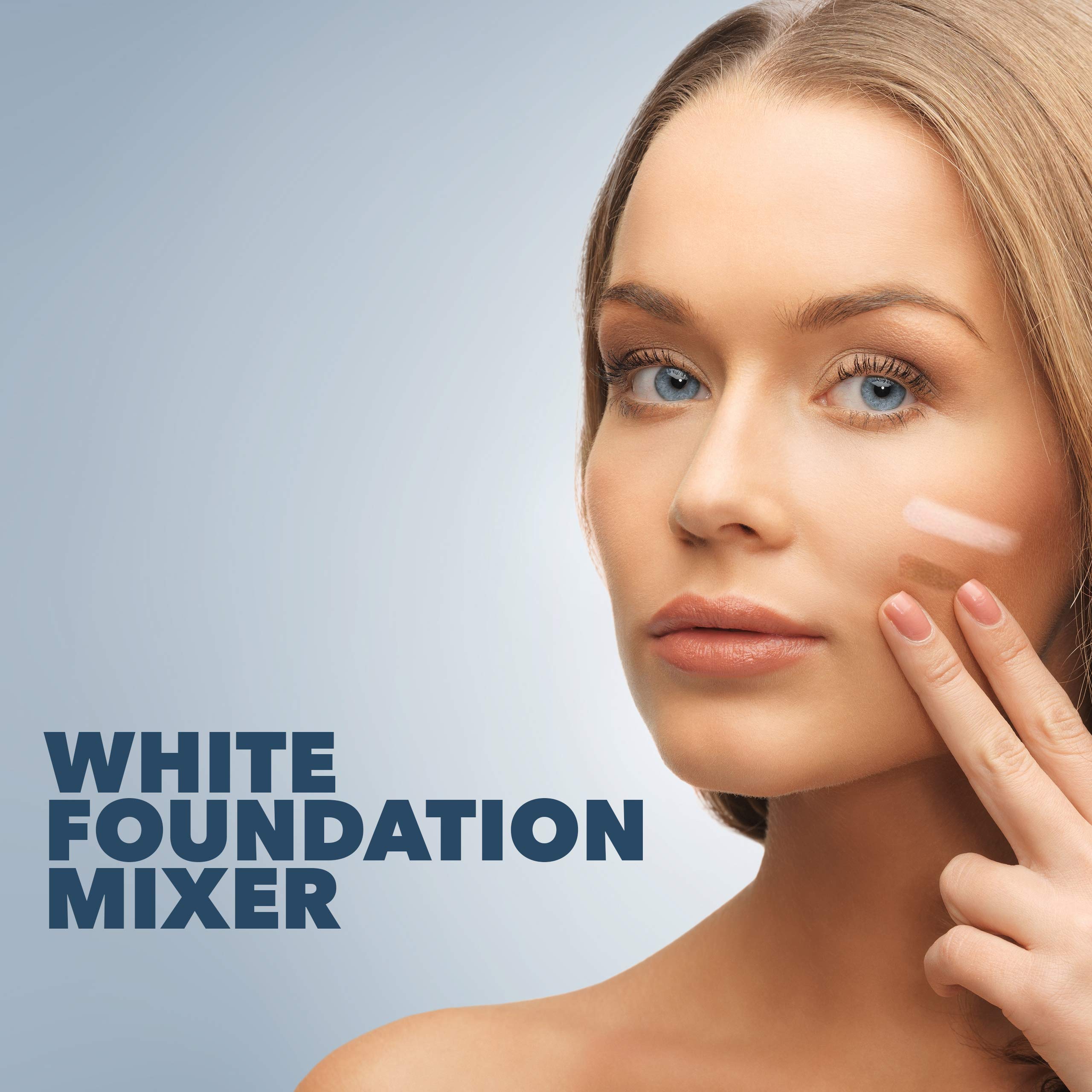 MANIC PANIC White Liquid Foundation Bundle with Goth White Cream to Powder Foundation - Image 4