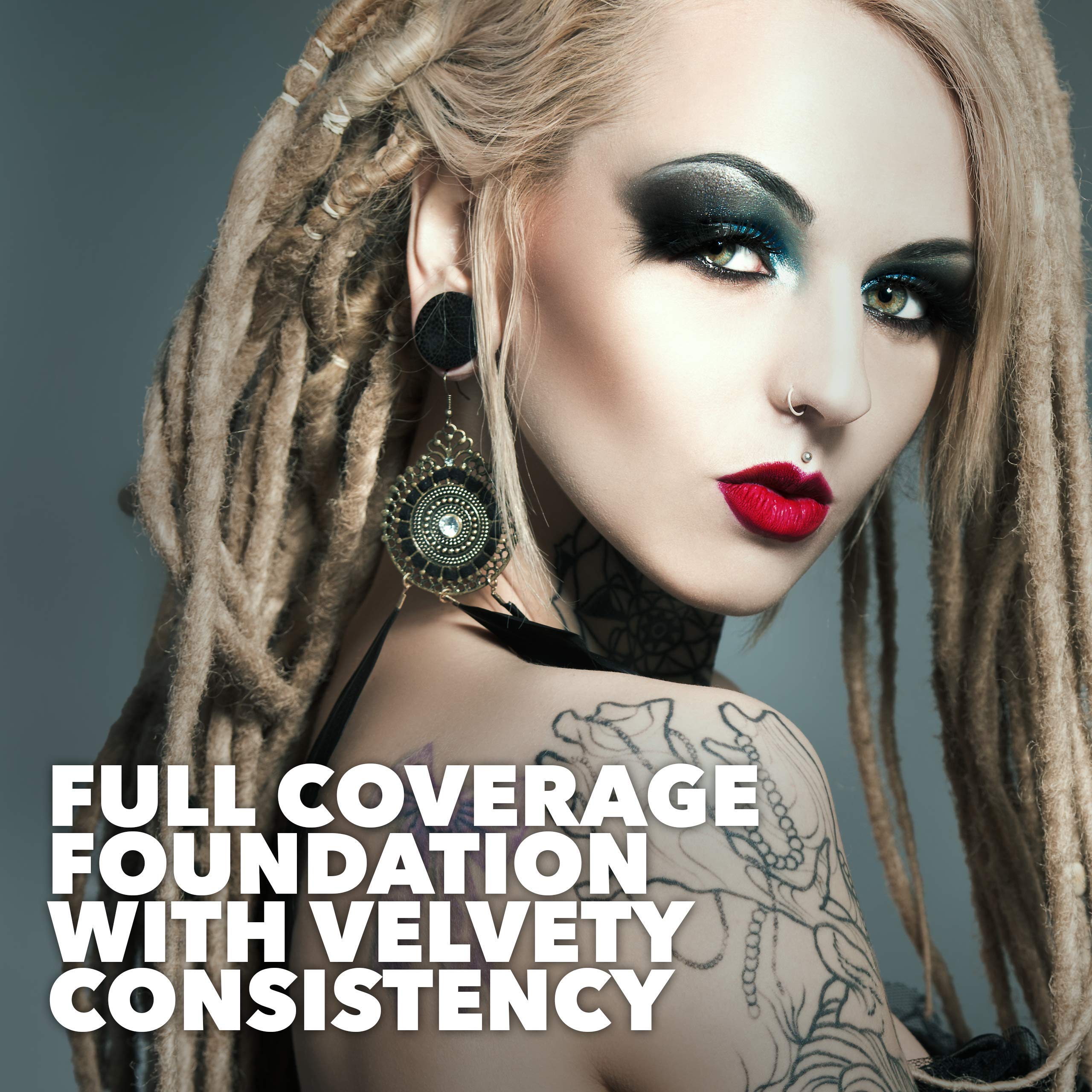 MANIC PANIC White Liquid Foundation Bundle with Goth White Cream to Powder Foundation - Image 7