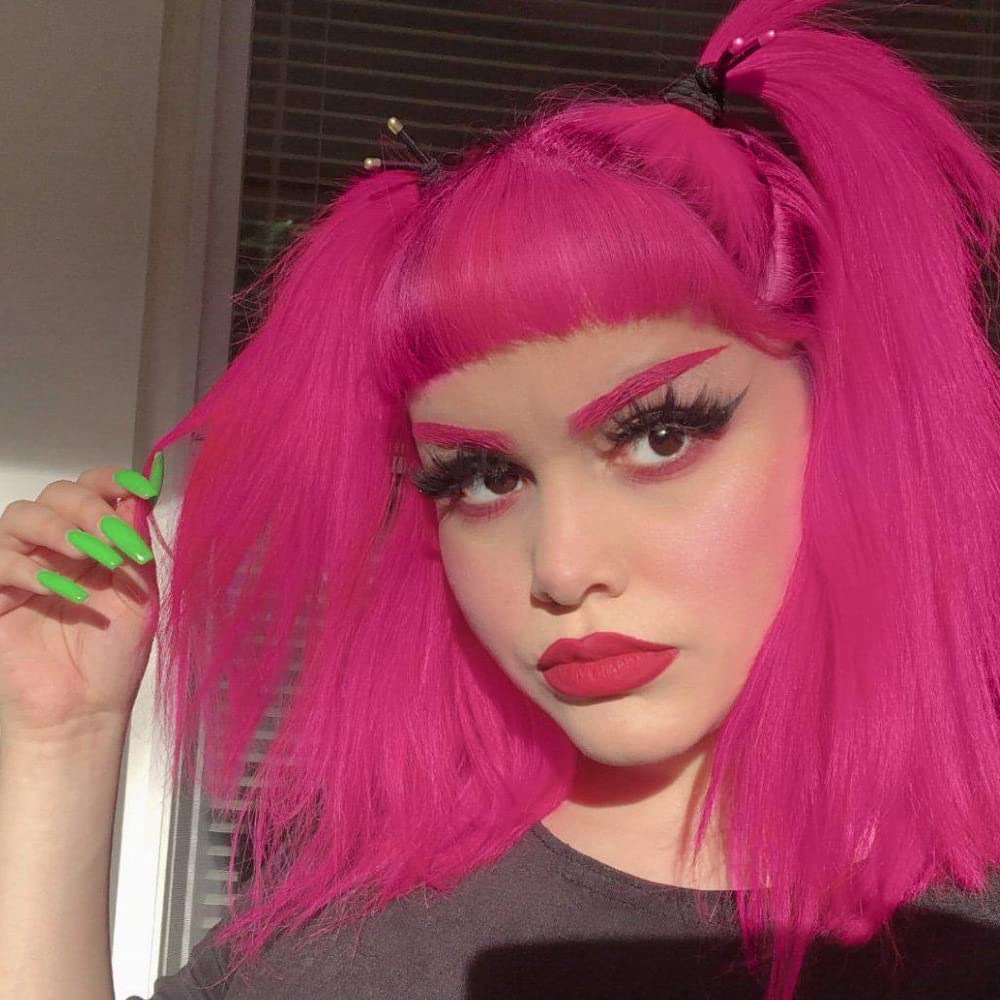 MANIC PANIC Hot Hot Pink Hair Dye Bundle with Dye Away Wipes Color Remover 50 Count - Image 4