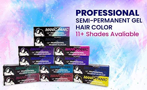 MANIC PANIC Professional Color Pro Pastelizer - Semi Permanent Gel Hair Dye - Lasts Through 40+ Washes - No Developer Required (3oz) - Image 6