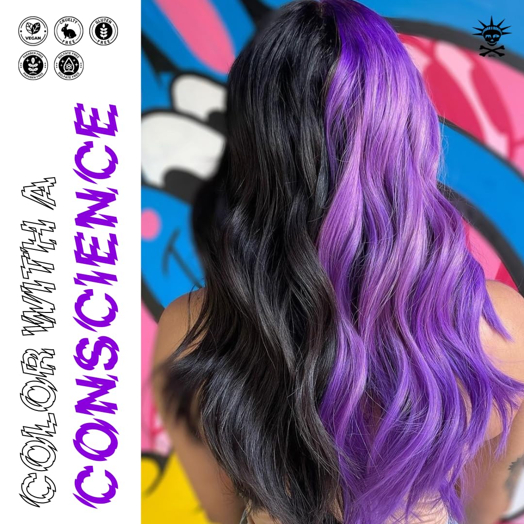 MANIC PANIC Red & Revive Bundle with Vampire Red Hair Color & Mermaid Mask pH Treatment for Dry Hair - Image 8